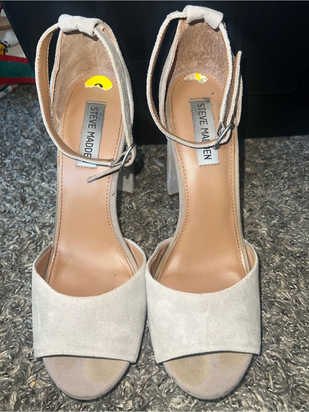 Steve Madden chunky heels woman size 9m